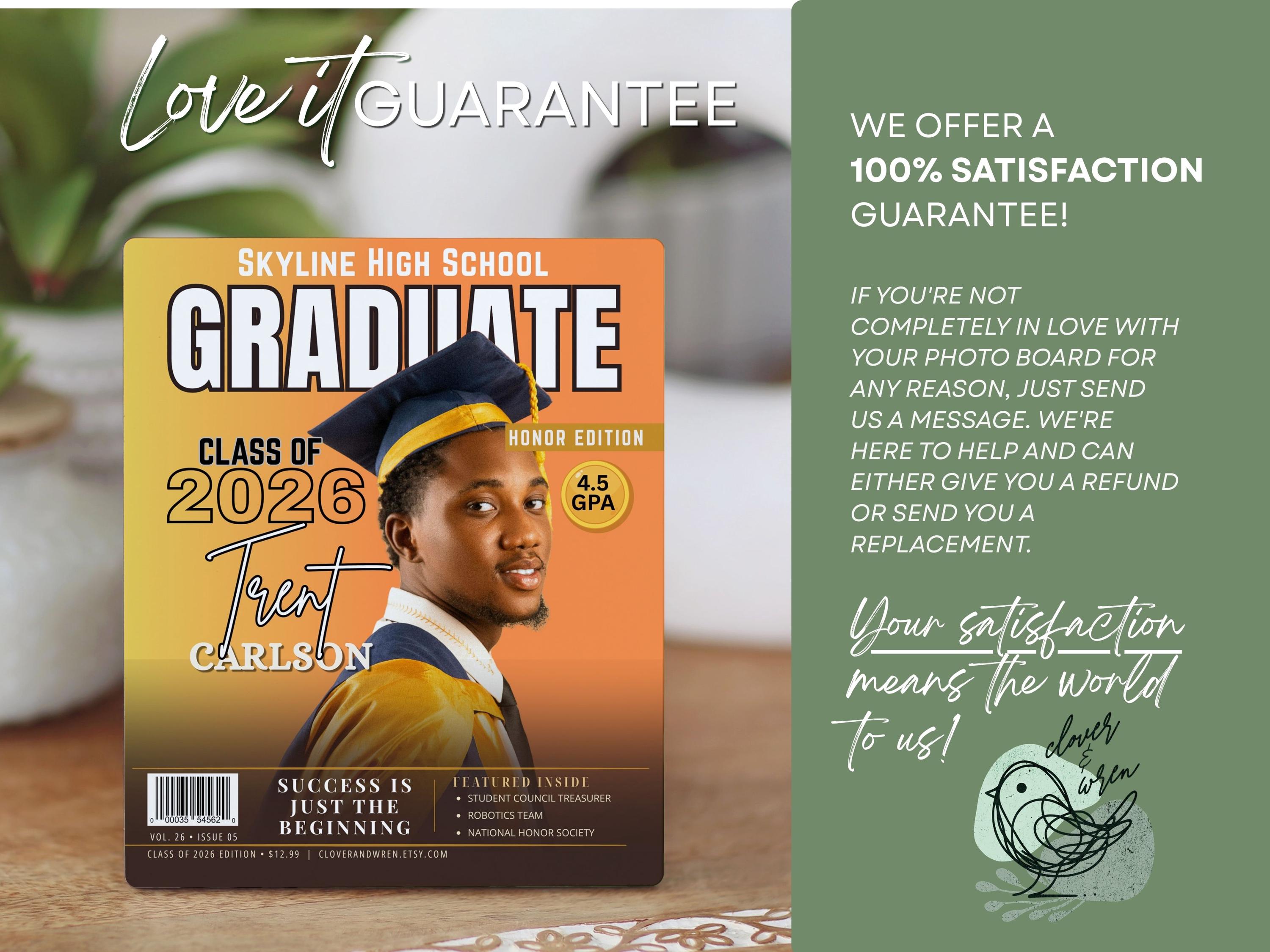 Graduation Frame Graduation Picture Frame Graduation Plaque ...