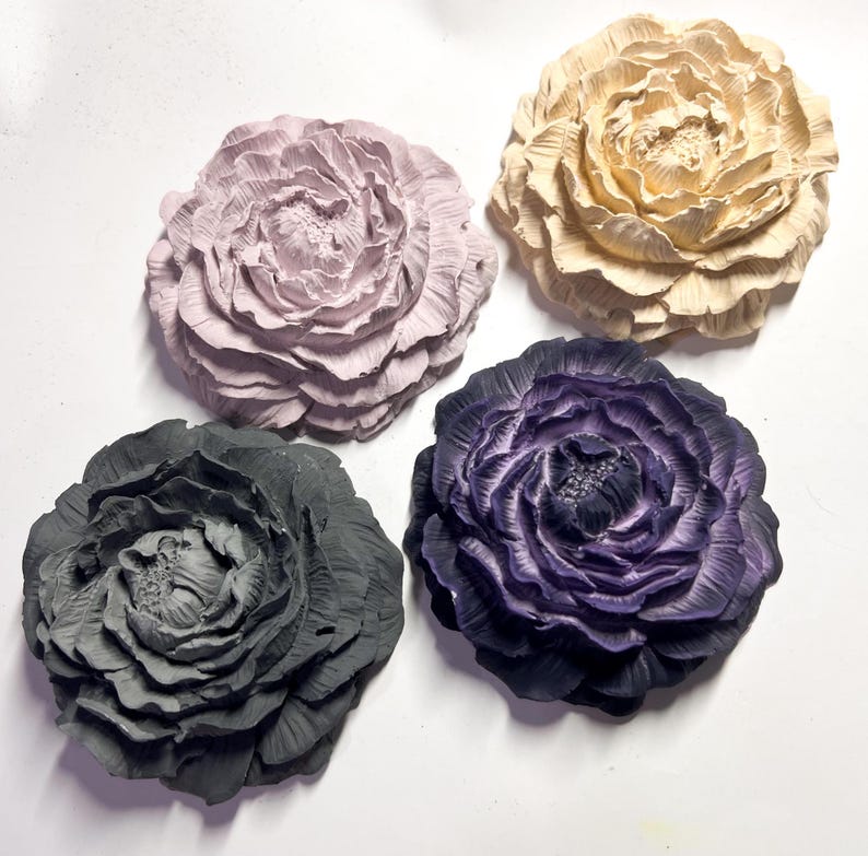 For aromatherapy stones that are in various shades and look like peonies. They are highly detailed and give a wonderful fragrance to a Boho home, or anywhere that you would love to add decor.