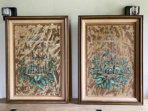 Lyn Howley Silkscreen Serigraph Artwork Set of 2 - Etsy