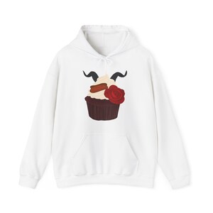 Dark romance cupcake Unisex Heavy Blend™ Hooded Sweatshirt