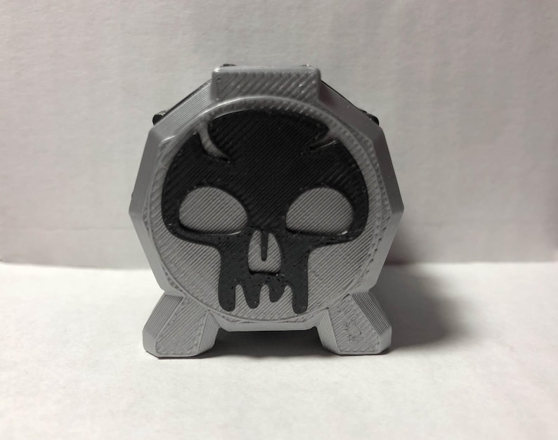 Black Mana inspired Life Counter 3D Printed Game Accessory