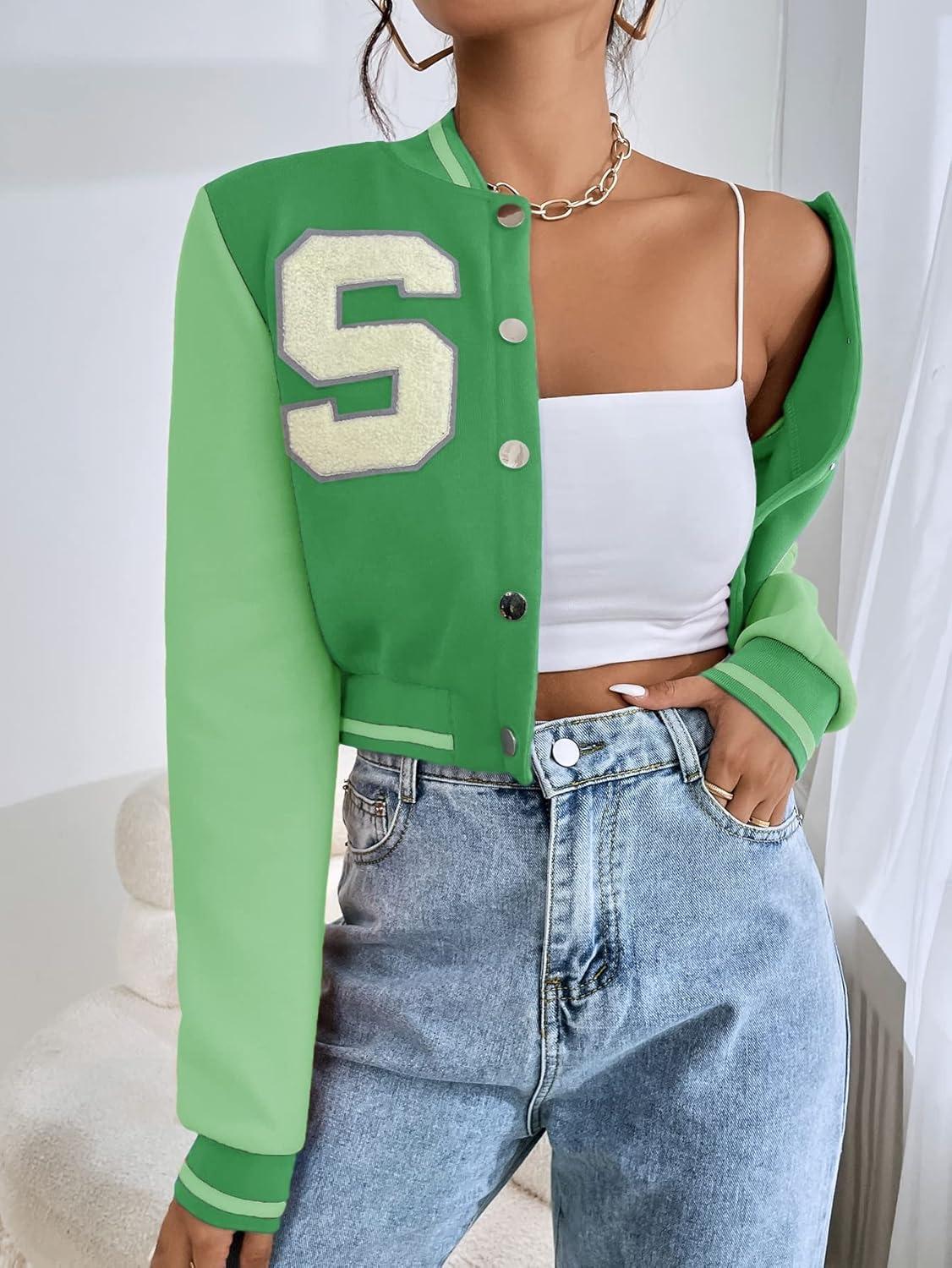 Cute crop top jackets new arrivals