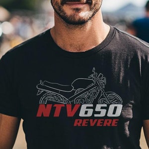 Honda NTV650 Revere Inspired T-Shirt - Motorcycle Tee Shirt for Riders