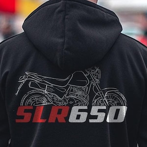 Honda SLR650 Inspired Hoodie - Motorcycle Sweatshirt for Riders