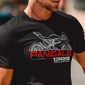Ducati Panigale 1299 Inspired T-Shirt - Motorcycle Tee Shirt for Riders
