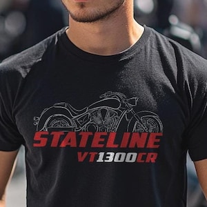 Honda VT1300 Inspired T-Shirt - Motorcycle Tee Shirt for Riders