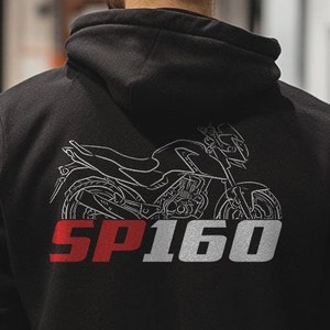 Honda SP160 Inspired Hoodie - Motorcycle Sweatshirt for Riders