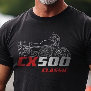 CX500 Shirt CX 500 T shirt Retro Old Style Cafe Racer CX 500 Motorcycle Bobber Look Tshirt Etsy Canada