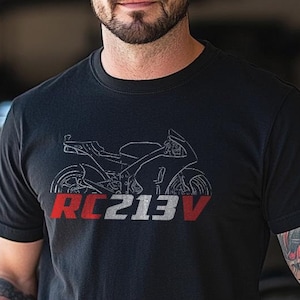 Honda RC213 V & V-S Inspired T-Shirt - Motorcycle Tee Shirt for Riders