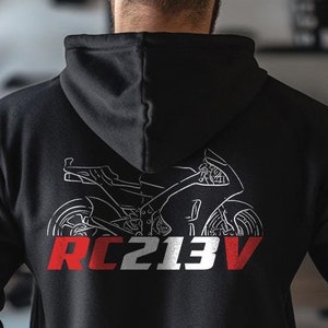 Honda RC213 V & V-S Inspired Hoodie - Motorcycle Sweatshirt for Riders