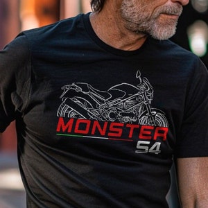 Ducati Monster S4 & S4R Inspired T-Shirt - Motorcycle Tee Shirt for Riders