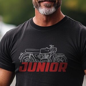 Bultaco Junior 100 1967 - 1971 Inspired T-Shirt - Motorcycle Tee Shirt for Riders