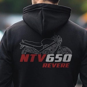 Honda NTV650 Revere Inspired Hoodie - Motorcycle Sweatshirt for Riders