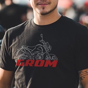 Honda Grom Inspired T-Shirt - Motorcycle Tee Shirt for Riders