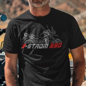 Suzuki V-STROM 250 T-Shirt - Motorcycle Tee Shirt for ADV Riders