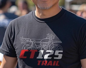 Trail CT125 Hunter Cub Tribute Short-sleeve Unisex T-shirt