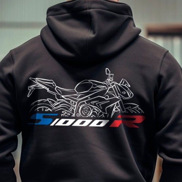 BMW S1000R Hoodie - Motorcycle Sweatshirt for Motorrad Riders