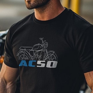 Suzuki AC50 Inspired T-Shirt - Motorcycle Tee Shirt for Riders
