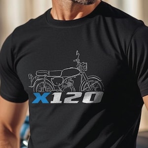 Suzuki X120 Inspired T-Shirt - Motorcycle Tee Shirt for Riders