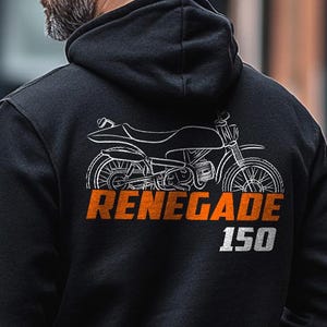 Laverda 150 Renegade 1968 - 1970 Inspired Hoodie - Motorcycle Sweatshirt for Riders