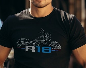 BMW R 18 T-Shirt - Motorcycle Tee Shirt for Motorrad Riders