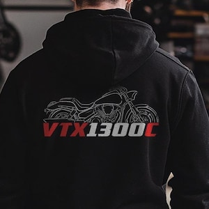 Honda VTX 1300 | C | R | S & T Inspired Hoodie - Motorcycle Sweatshirt for Riders