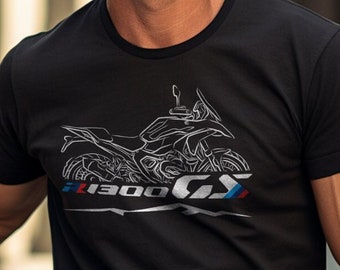 BMW R1300GS T-Shirt - Motorcycle Tee Shirt for Motorrad Riders