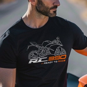 KTM RC 390 T-Shirt - Motorcycle Tee Shirt for Riders