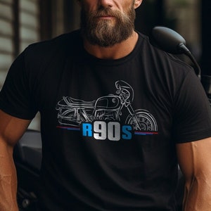 BMW R90S T-Shirt - Motorcycle Tee Shirt for Motorrad Riders