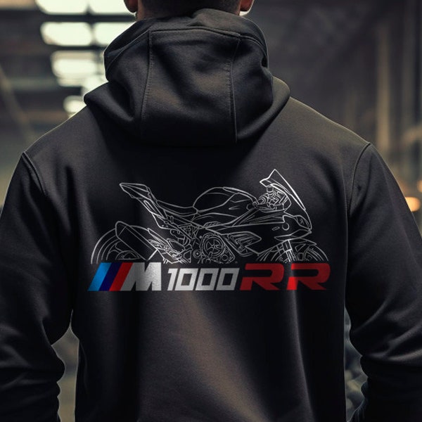 BMW M1000RR Hoodie - Motorcycle Sweatshirt for Motorrad Riders