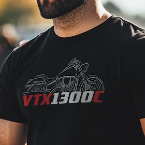 Honda VTX 1300 | C | R | S & T Inspired T-Shirt - Motorcycle Tee Shirt for Riders