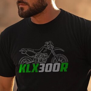 Kawasaki KLX300R Inspired T-Shirt - Motorcycle Tee Shirt for Riders