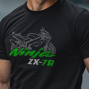 Cool Kawasaki Ninja ZX-4RR Motorcycle T-shirt. - Etsy