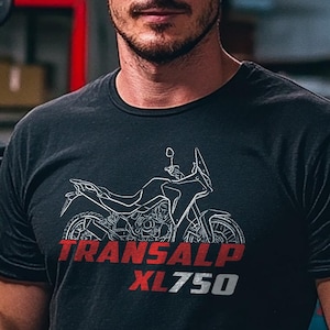 Honda XL750 Transalp Inspired T-Shirt - Motorcycle Tee Shirt