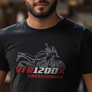 Honda VFR 1200 X Crosstourer Inspired T-Shirt - Motorcycle Tee Shirt