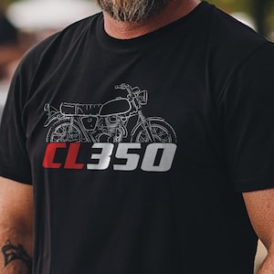 Honda CL350 Inspired T-Shirt - Motorcycle Tee Shirt