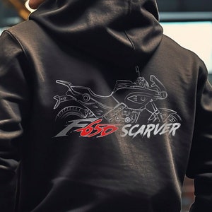 BMW F650CS Scraver Hoodie - Motorcycle Sweatshirt for Riders