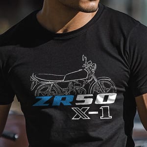 Suzuki ZR50 X1 | S & SL Inspired T-Shirt - Motorcycle Tee Shirt for Riders