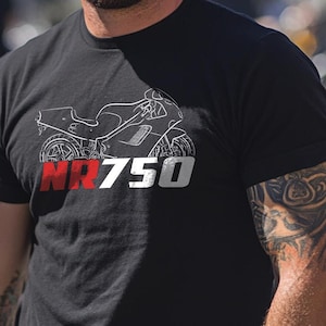 Honda NR750 1992 Inspired T-Shirt - Motorcycle Tee Shirt for Riders
