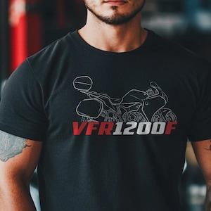 Honda VFR1200F Inspired T-Shirt - Motorcycle Tee Shirt for Riders