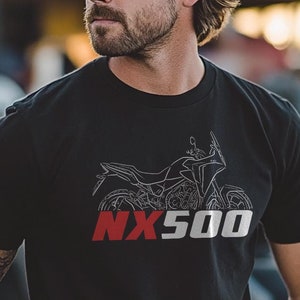 Honda NX500 2024 Inspired T-Shirt - Motorcycle Tee Shirt for Riders