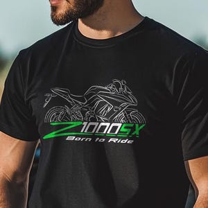 Kawasaki Z1000SX Inspired T-Shirt - Motorcycle Tee Shirt for Riders