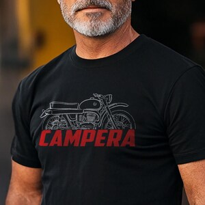 Bultaco Campera 200 1963 - 1966 Inspired T-Shirt - Motorcycle Tee Shirt for Riders