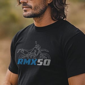 Suzuki RMX50 Inspired T-Shirt - Motorcycle Tee Shirt for Riders