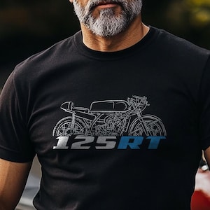 Suzuki 125 RT Inspired T-Shirt - Motorcycle Tee Shirt for Riders