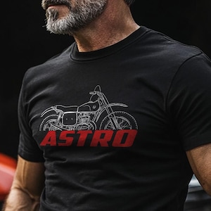 Bultaco Astro 360 Inspired T-Shirt - Motorcycle Tee Shirt for Riders