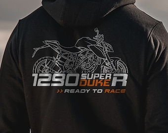 KTM 1290 Super Duke R Hoodie - Motorcycle Sweatshirt for Riders
