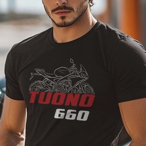 Aprilia Tuono 660 Inspired T-Shirt - Motorcycle Tee Shirt for Riders