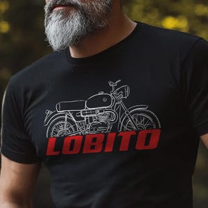 Bultaco Lobito 100 1966 - 1969 Inspired T-Shirt - Motorcycle Tee Shirt for Riders