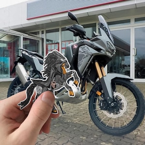 HONDA CRF1100L Afrika Twin ADV Sports 2020-24 inspirierte Aufkleber - Set mit 3 Motorrad-Aufklebern